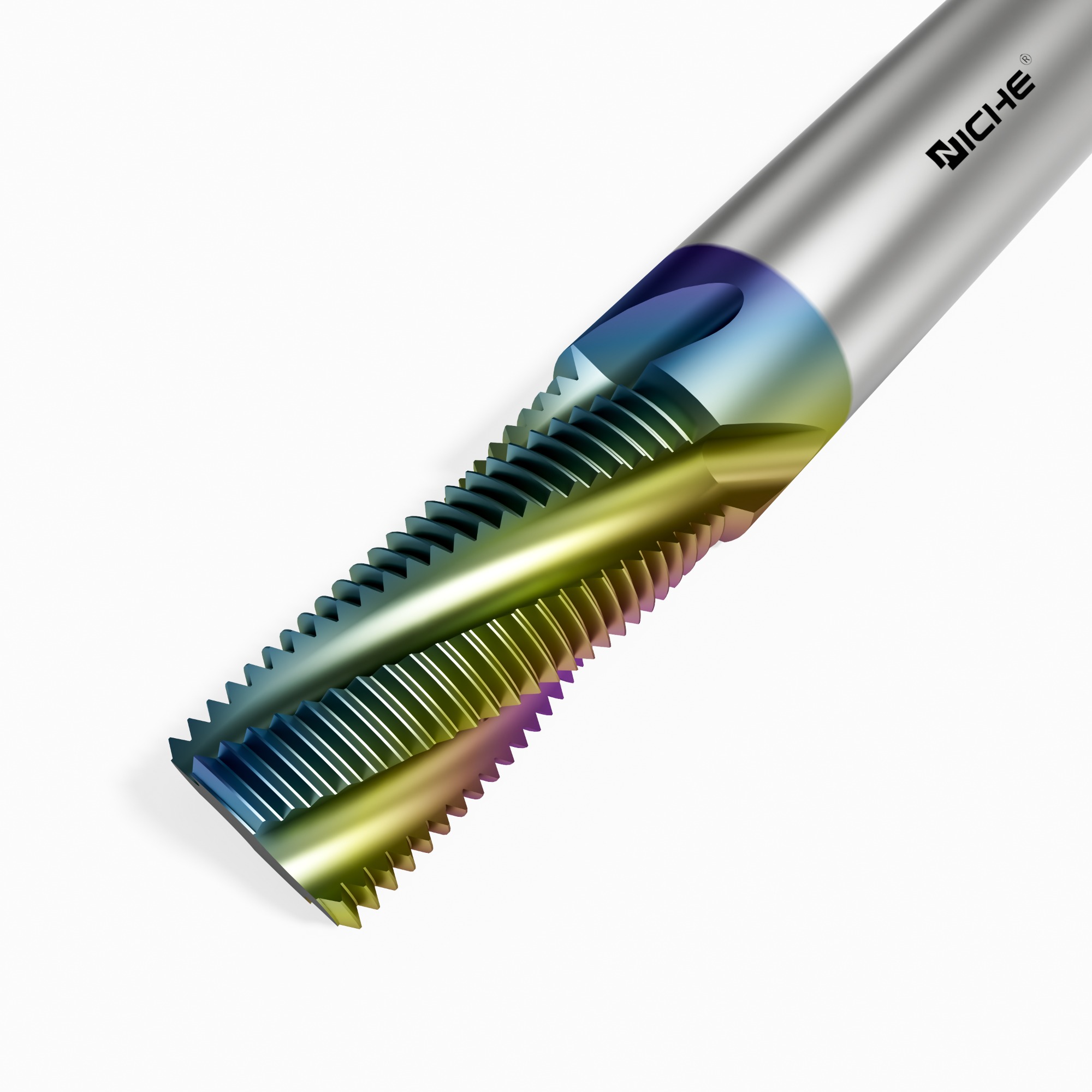 Solid Carbide Thread Mill - Full Teeth - For non-ferrous metals with ...